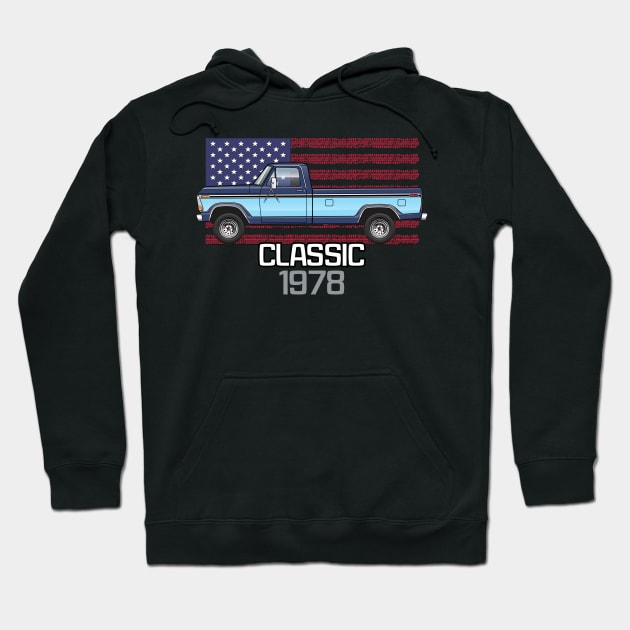 Classic 1978 Hoodie by JRCustoms44